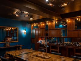 private dining area restaurant